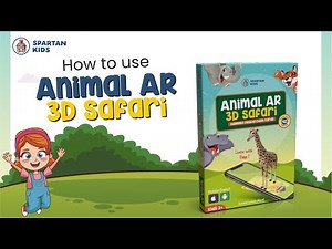 How to use Animal AR 3D Safari Flashcards | Spartan Kids | www.kidspartan.com