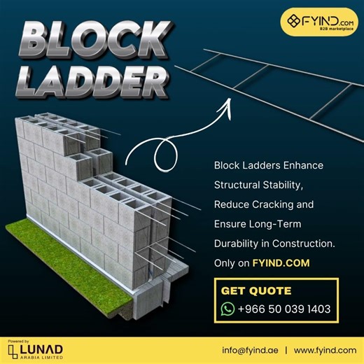 Stop Wall Cracks! Use Block Ladders | Construction Tip #Shorts