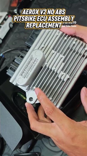 Aerox V2 NO ABS ECU ASSEMBLY STAND ALONE Fully Programmable Pitsbike