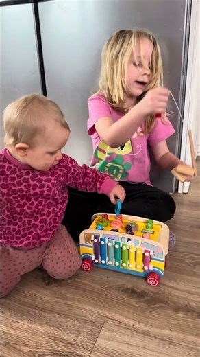 baby overwhelmed by christmas toys 🎄 too many choices