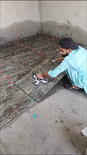 82K views · 1.1K reactions | Floor Tiles Skills #Alitilesexpert #ceramics #construction #work #design #tileshowroom #reelsvideo #reelsfb #tiles #tileswork #tilesdesign #tilestyle #tileshop #tilesprice #workout #tiledesign #TileInstallation | Ali Raza | Facebook