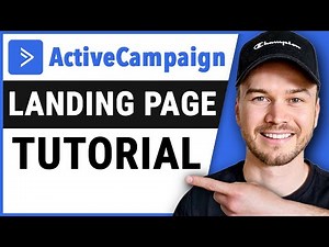ActiveCampaign Landing Page Tutorial (Step-by-Step)