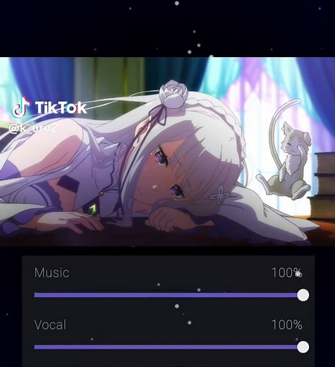 😌 ▪︎#rezero #musicremover #foryou | re zero op 2