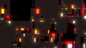 Download Glowing Pixels Animation for free