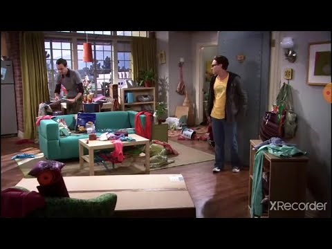 The Big Bang Theory | Sheldon Cleaning Penny's Apartment (FULL HD)