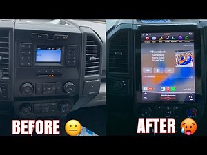 SUPERCHARGED F-150 GETS 12” TESLA STYLE PHEONIX AUDIO SCREEN (15-20)