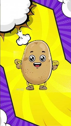 The Dancing Potato Song | Funny Moves and Silly Dance for Kids #dance #dancemusic