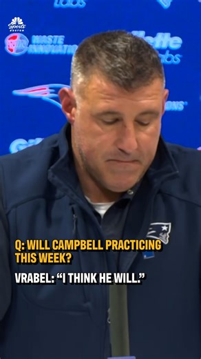 Mike Vrabel gives brief update on Will Campbell, and talks about his decision to travel with the team 🗣️ | NBC Sports Boston