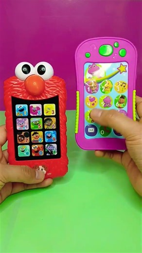 Fun elmo and Barney learning phone