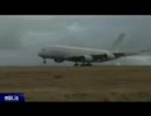 A380の横風着陸テスト