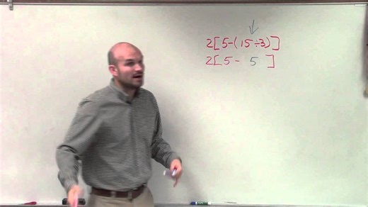 Simplifying an expression with brackets and parenthesis