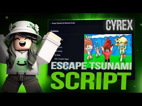 Escape Tsunami For Brainrots Script *NO KEY* - TP TO END, DUPE, ARCADE FARM, AUTO FARM