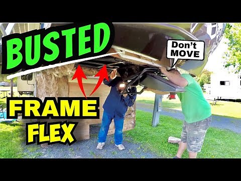 OUR WORST RV FEAR! WE HAD FRAME FLEX | Lippert Mobile Tech Tells ALL!