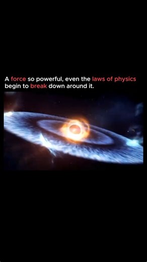 Cosmic Byte on Instagram: "A force so powerful… even current physics breaks around it. Black holes don’t just bend space and time — they shatter our current understanding of reality itself. 👉 Follow for more mind-bending space facts! 🚀 #blackhole #spacefacts #spacetime #cosmicmystery #astrophysics #universe #astronomy #cosmos"