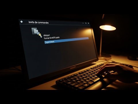 🔥 Comment FORMATER une CLÉ USB avec CMD (Sans logiciel) — Astuce Windows Puissante 💻
