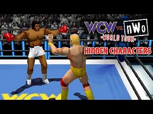WCW vs. nWo World Tour - Hidden Characters