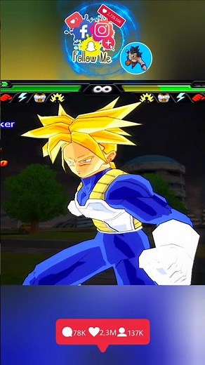 Trunks Unleashes Deadly Combo ⚔️ DBZ BT3