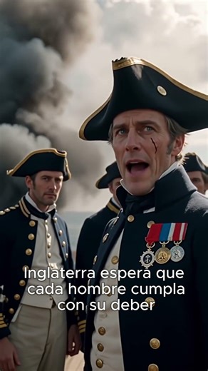 NELSON EN LA BATALLA DE TRAFALGAR 💣 #nelson