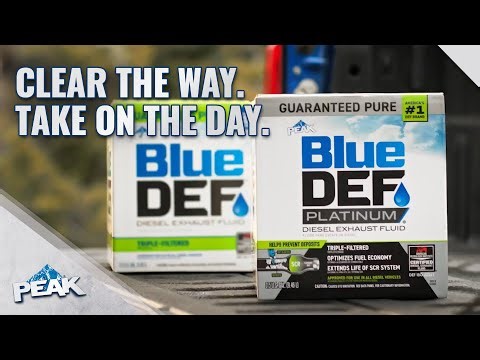 BlueDEF and BlueDEF Platinum: Triple-Filtered + Guaranteed Pure | PEAK Auto