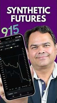 Synthetic Futures Explained Using Straddle Charts on 915 App