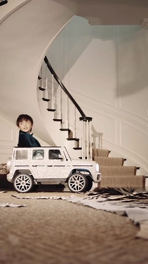Neiman Marcus | Beep beep, coming through! Your little one will love taking this crystal-embellished Mercedes G36 for a spin. Looking for last-minute... | Instagram