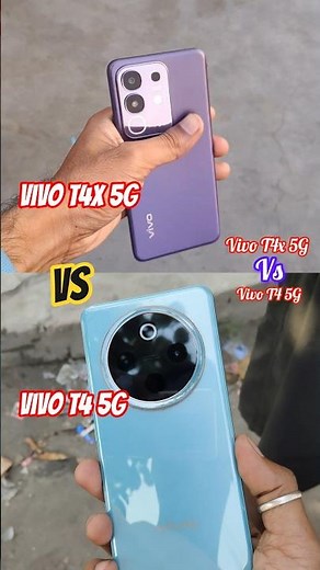 Vivo T4x 5G Smartphone Vs Vivo T4 5G Smartphone || Both Ate Really Impressive 5G Phones 🔥