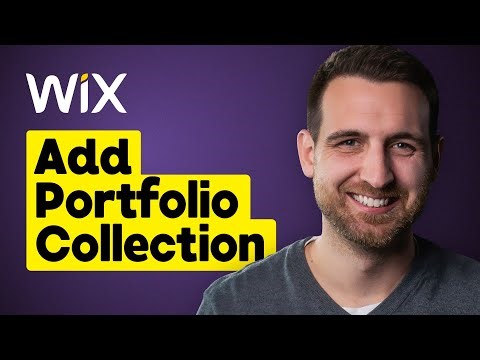 How to Add Portfolio Collection on Wix