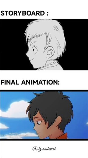 Storyboard animàtic vs animation #anime #indiananime ft. School crush