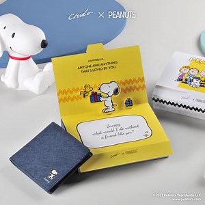 [Crudo x PEANUTS] UV Printed Leather Goods  #퐕퐀퐋퐄퐍퐓퐈퐍퐄퐒퐃퐀퐘 #퐒퐀퐋퐄...
