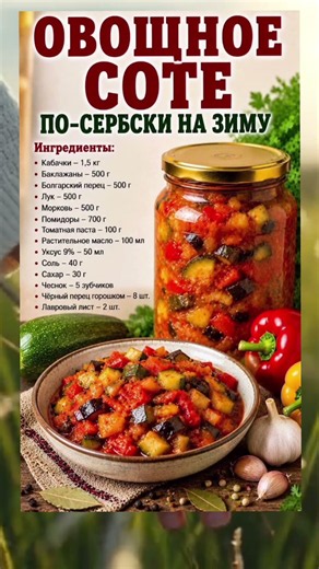 Лучшие закатки на зиму,чтобы не грызть сухари #рецепты #hausgemacht