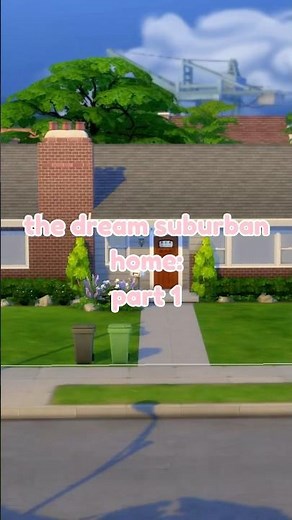 Building a $67k Aesthetic Suburban Home | Part 1: Layout & Exterior #sims4 #sims4build