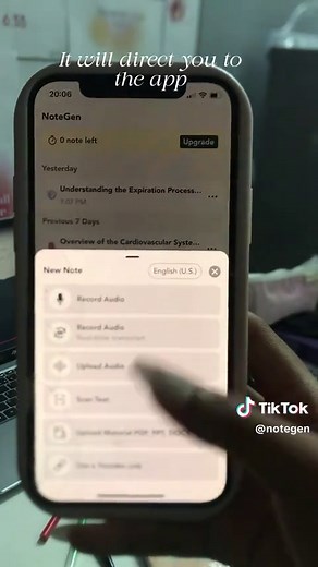 Let AI take notes for you #studytok #fyp #exam #productivity