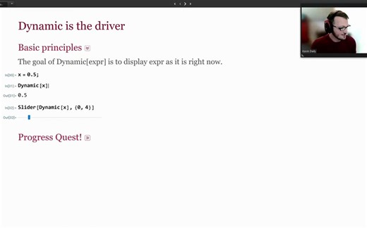 Wolfram Notebooks as a Game Engine