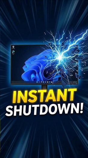 PC Shutdown Super Fast! ⚡ Windows 11 Hidden Trick #shorts