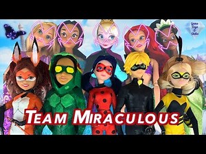 Ladybug Team Miraculous Date Cat Noir Queen Bee Rena Rouge Carapace Mayura Doll Season 2 Episode