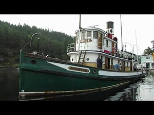 SS Master Steam Tugboat Maple Bay Vancouver Island Canada