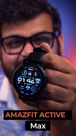 Anuj Dhingra on Instagram: "Big display, smooth touch response, and battery life that actually lasts. Amazfit Active Max is suitable for workouts, daily wear, and sleep tracking. Its lightweight, comfortable, and packed with proper fitness features. Clean Zepp OS experience with a bold AMOLED screen makes everyday usage simple and smooth. . . . . . . #Amazfit #AmazfitActiveMax #Smartwatch #FitnessSmartwatch @amazfitindia"