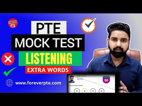 PTE Listening Mock Test | by Sunil Sir | Forever PTE
