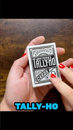 Tally Ho’s #playingcards