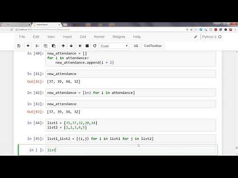 Python 3 List Comprehension Tutorial | #5 Nested for loops in python list comprehension