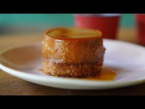 Petits Chocolate Caramel Coconut Flans 😛