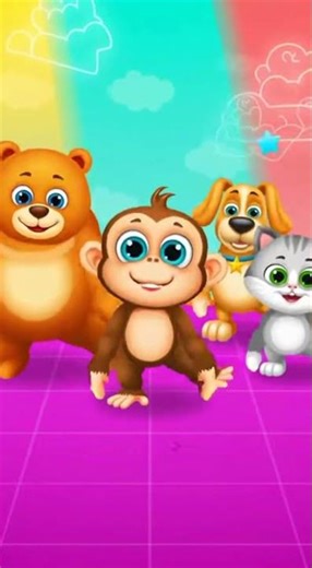 Animal Clap Dance 👏 | Kids Shorts