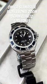 Omega Seamaster Professional 200m 36mm Quartz! #omega #luxury #seamaster