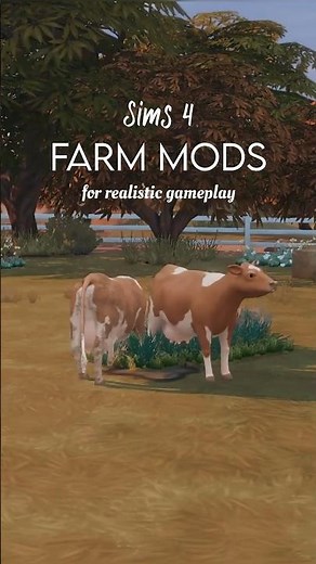 Sims 4 Functional Farm Mods for Realistic Gameplay #sims4 #sims4cottageliving #sims4horseranch #ts4