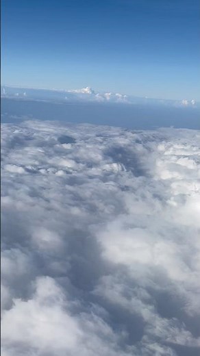 flight takeoff and sky view from inside #planeview #airplanewindow #airplane #clouds #fly
