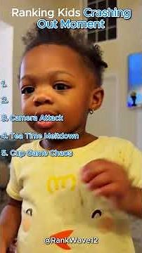 Top 5 Funniest Kids Crashing Out Moments | Hilarious Toddler Fails 2025