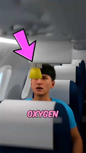 Why Airplane Oxygen Masks Don't Use Oxygen Tanks 😱