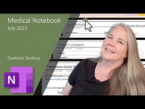 Brand New Medical Notebook in OneNote
