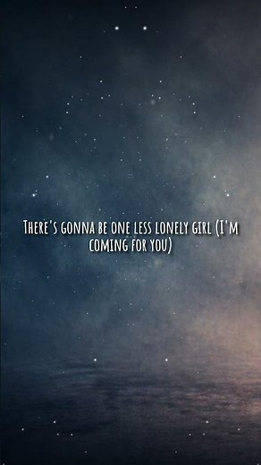 🎶 One Less Lonely Girl – Justin Bieber (Lyrics) #JustinBieber #OneLessLonelyGirl #MusicBeats