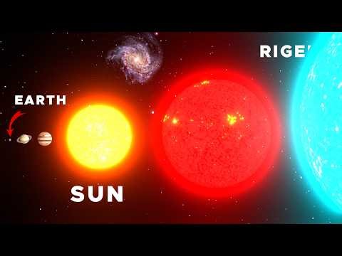 Universe Size Comparison 3D 2026 | Planet Size Comparison | Stars Real Scale